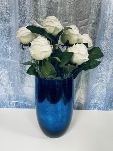 Wazon szklany  granat 28