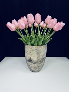 Tulipan gumowy pudrowy róż 46