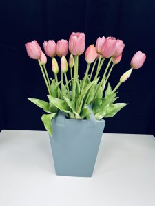 Bukiet tulipanów brudny róż 39