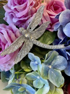 Zawieszka ważka  srebrna   14- kpl 2szt. 