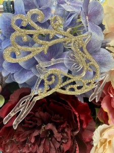 Zawieszka renifer złoty 14