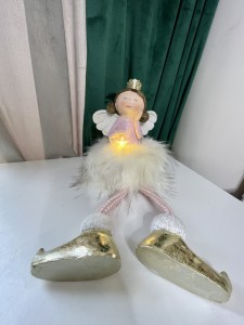 Wróżka LED pudrowy róż 40