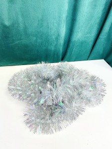 Łańcuch srebrny neonowy  280   