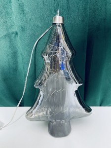 Choinka szklana LED 25