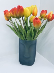 Wazon szklany szary 20