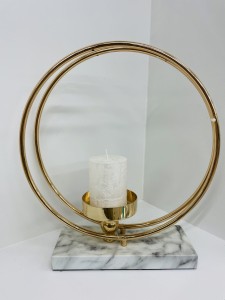 Świecznik złoty 39