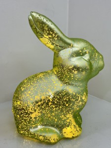 Zając LED zielony 19  