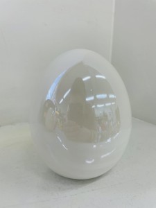 Jajko ceramiczne białe 15