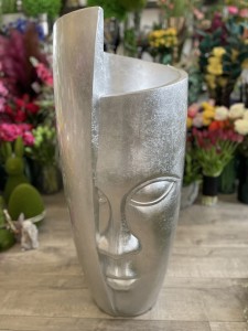 Donica srebrna twarz 90