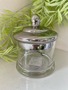 Pojemnik  Szklany srebrny 15