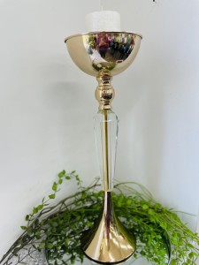 Świecznik złoty 48 