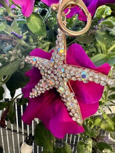 Brelok rozgwiazda srebrna 8 