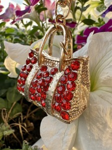 Brelok torebka czerwona 4,5