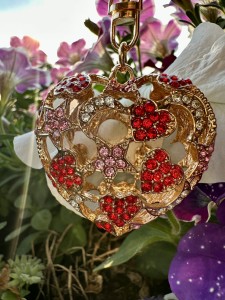 Brelok serduszko czerwone  5  