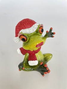 Żaba siedząca Mikołajka 10