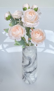 Wazon szklany marmur 30