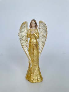 Anioł złoty figurka 21,5