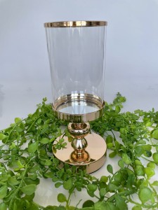 Świecznik złoty 27