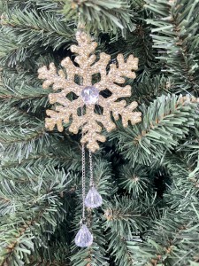 Zawieszka gwiazda złota kpl 2 szt