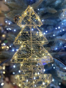 Choinka złota led 30