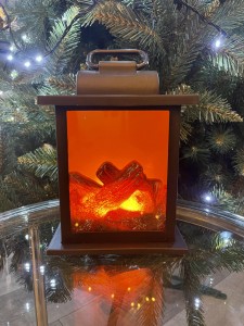 Lampion led kominek 20