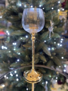 Świecznik Kielich złoty 42