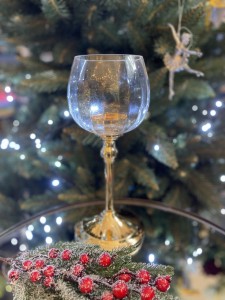 Świecznik Kielich złoty 31