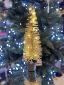 Choinka złota led 41