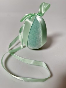 Jajko turkusowe flokowane 12