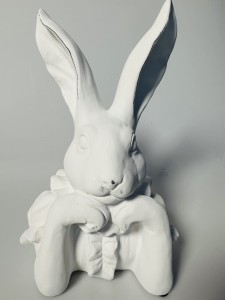 Popiersie zająca białe  34 