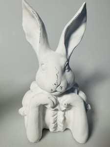 Popiersie zająca biale  28  