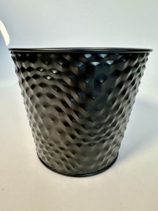 Donica metalowa czarna 16