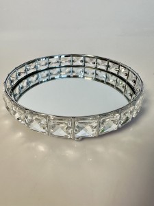 Taca srebrna  lustrzana 20 
