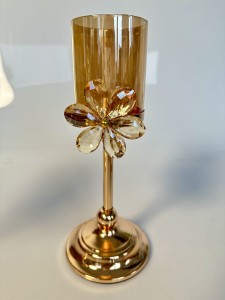 Świecznik Glamour złoty 30