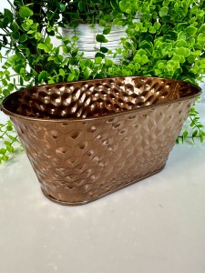 Rynienka metalowa miedziana 11