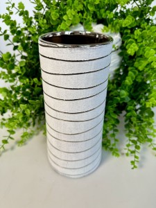 Wazon Biało - srebrny  26