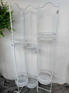 Kwietnik biały rozkładany 145