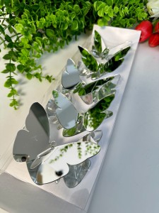 Motyle srebrne  10szt 