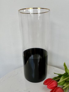 Wazon Czarno - zloty 30