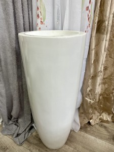 Donica biała połysk 92