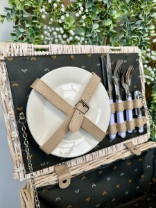 Kosz piknikowy beżowy 