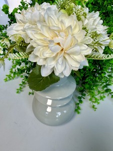 Wazon ceramiczny  szary  20  