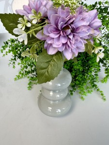 Wazon ceramiczny  szary  20