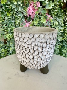 Osłonka ceramiczna szara na nogach  15