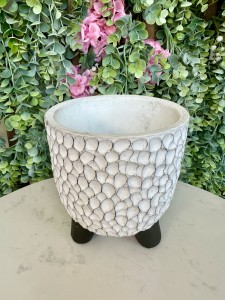 Osłonka ceramiczna biała na nogach 15