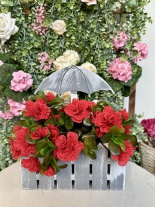 Parasolka drewniana płotek 29 