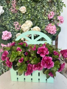 Płotek drewniany miętowy 28