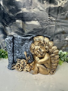 Osłonka betonowa z aniołem 13