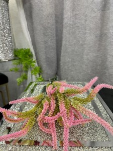 Gałązka wrzosu zielono-różowa 86