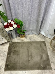 Dywanik włochacz brąz 70x130  